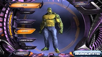 DC Universe Online:Character Creation - KILLER CROC (Arkham Asylum version)