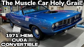 Multi-Million Dollar Muscle! 1 of 2 1971 Hemi Cuda 4 speed convertibles!