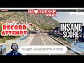 Probably the greatest game of Geoguessr I'll ever play (No moving record attempt #2)