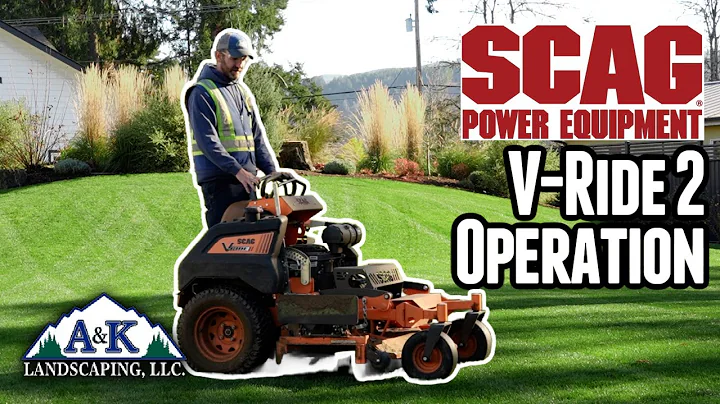 Scag V Ride 2 Mower - Basic Operation