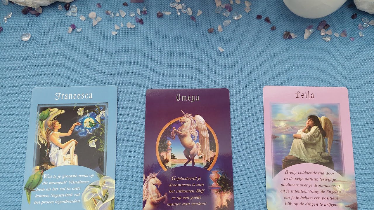 Boodschappen van de engelen✨️ Kies een kaart💫