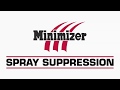 Minimizer fender supression