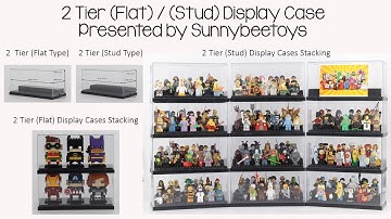 How to display Lego in 2 Tier Case Box