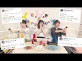 あやさちゃんがTwitterでつぶやいた食べ物全部作るドッキリwww【誕生日】