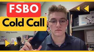 FSBO COLD CALL - 19 y/o Realtor Sets Appointment Live -