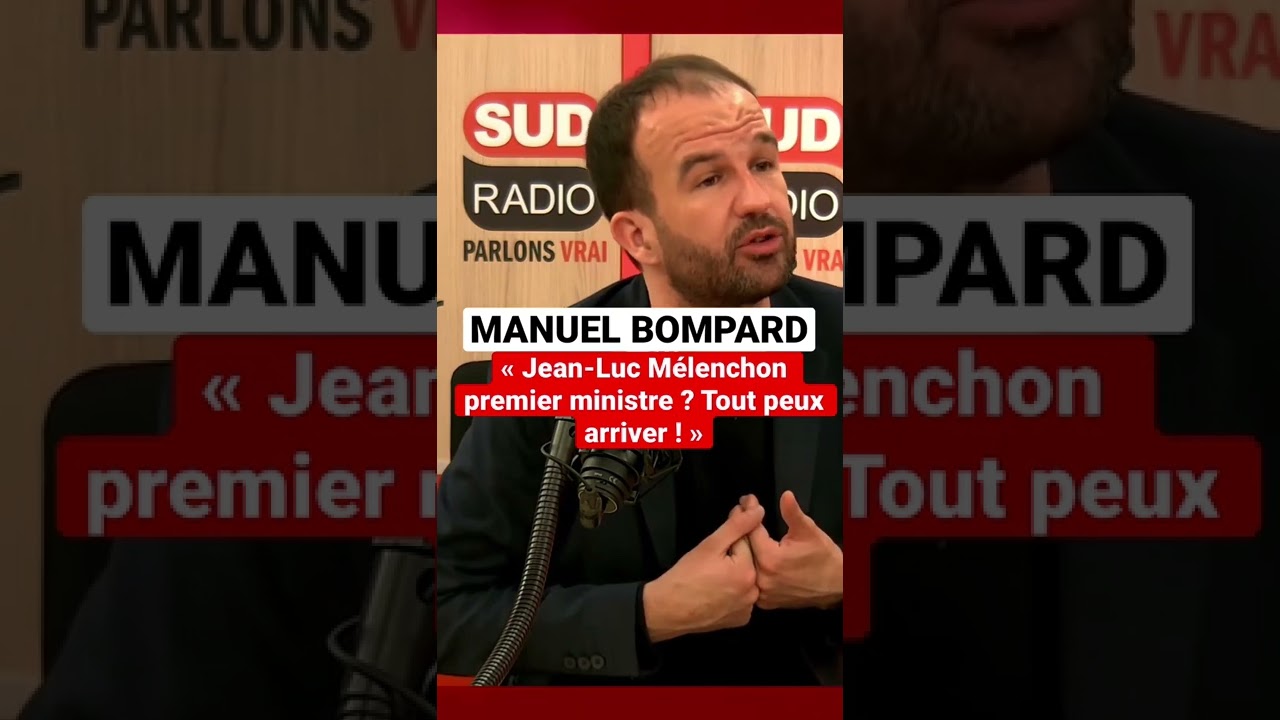 ?Manuel Bompard est l’invité politique du Grand Matin sur Sud Radio