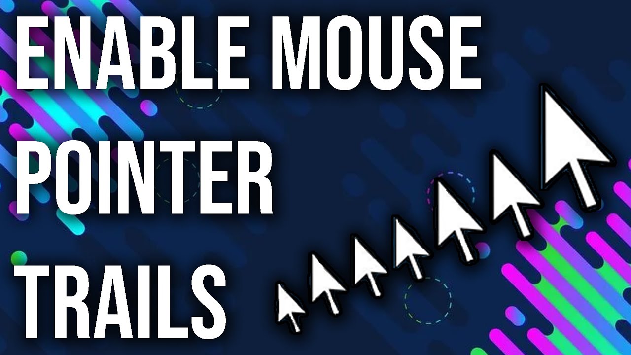 SahimTech - How to enable trails to your mouse pointer in Windows 7 ...
