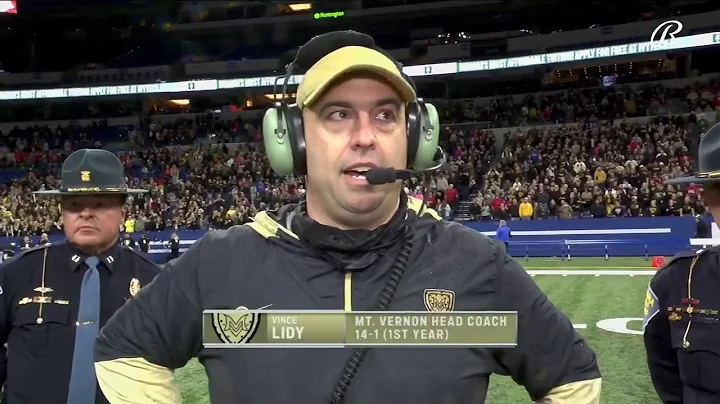 Mt. Vernon's Vince Lidy on winning state title: 'O...