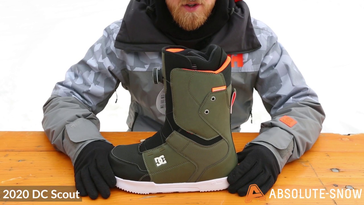 Hover vrouwelijk gek 2019 / 2020 | DC Scout Snowboard Boots | Video Review - YouTube