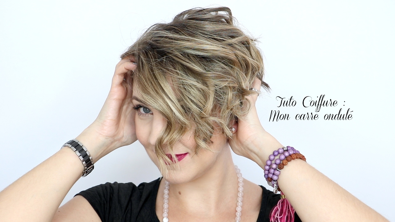 Tuto Coiffure Mon Carré Ondulé