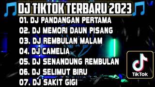 DJ TIKTOK TERBARU 2023 • DJ PANDANGAN PERTAMA FULL BASS🎵DJ REMIX FULL ALBUM SUNGGUH KARENA DIA