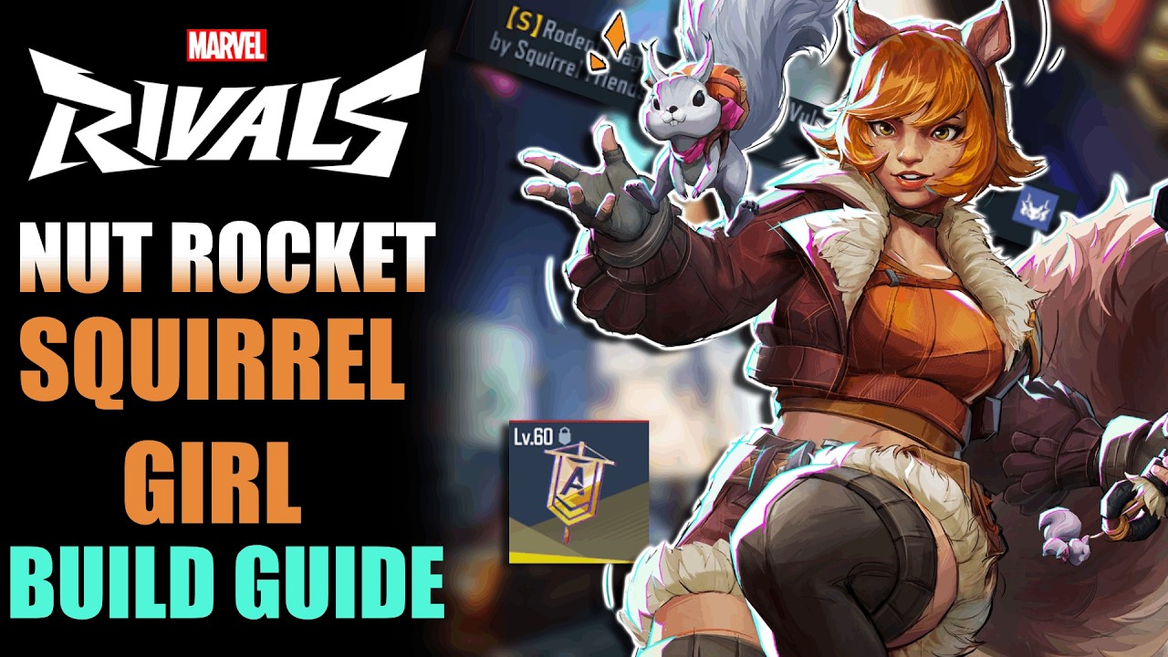 Nut Rocker Marvel Rivals YOU CAN SPAM NUTS. | Nut Rocket Squirrel Girl Build | Marvel Rivals ...