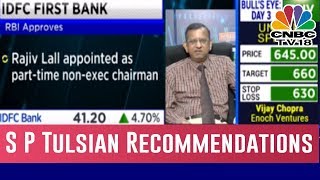 Expert S P Tulsian Recommends Buys In The Paints Industry And His Take On IDFC-Capital First Merger