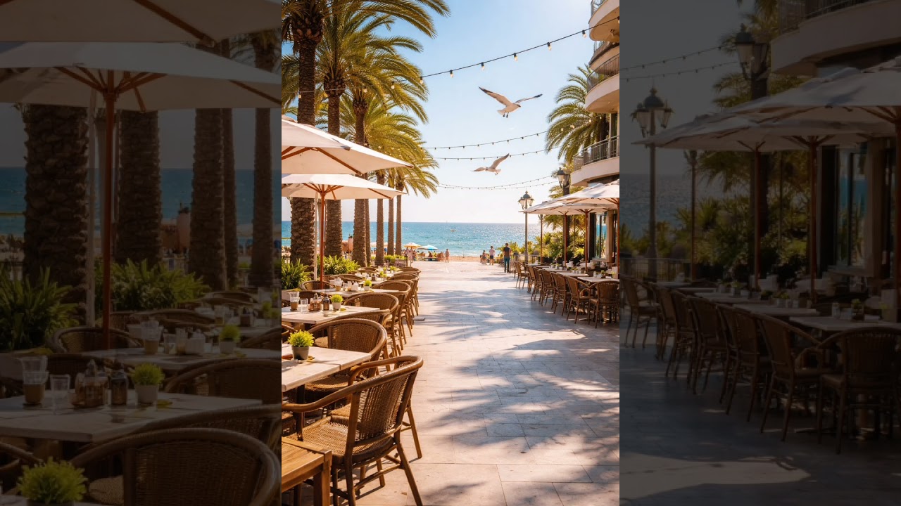 Mix tropical sunset escape