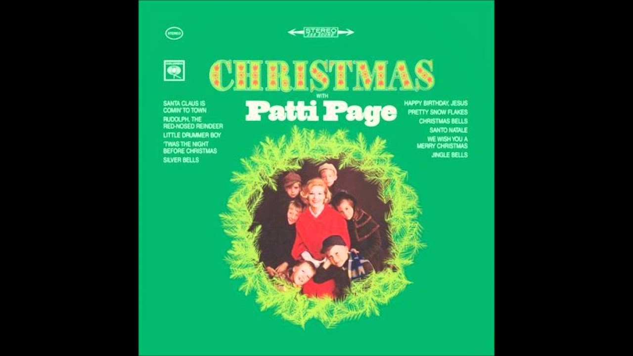 Santo Natale.Patti Page Santo Natale Youtube