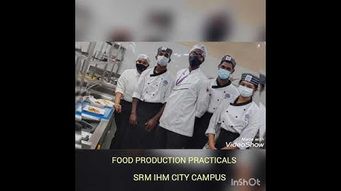 SRM IHM Ekkatuthangal City Campus Chennai.....