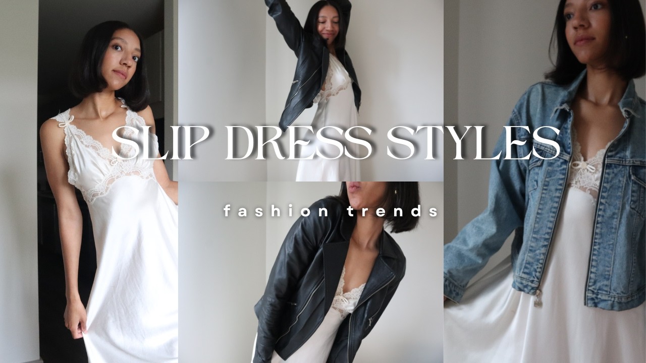 Yes, you CAN wear that slip dress — Here’s how (no shopping required!)