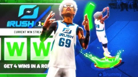 I WON the RUSH 1v1 Event in UNDER 10 MINUTES!!!! BEST JUMPSHOT + BUILD ON NBA 2K20!!