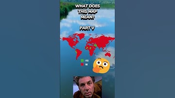What does this map mean? PART V 🫠 | #shorts #geography #maps #mapping