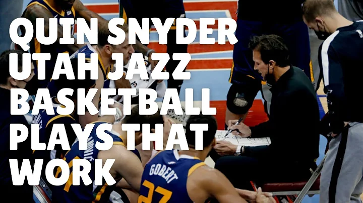 Quin Snyder Utah Jazz Basketball Plays that Work - DayDayNews