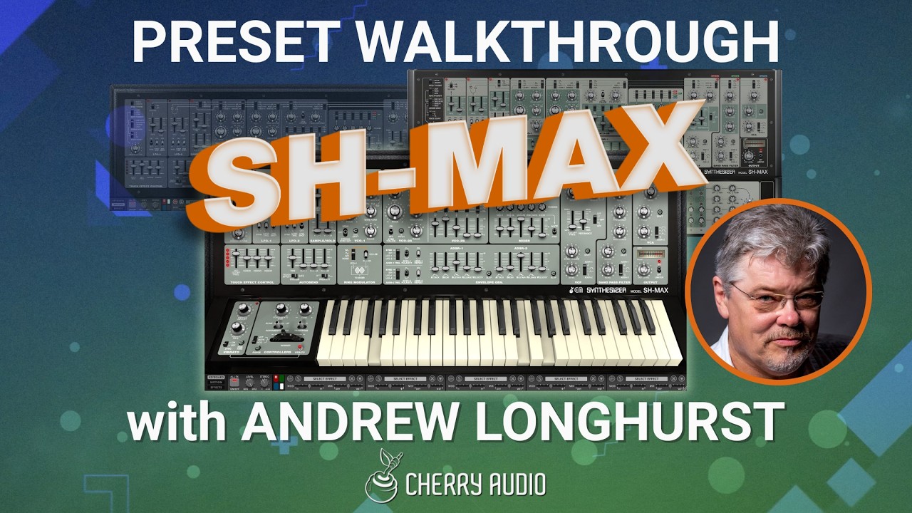 Cherry Audio SH-MAX | SH-5/SH-7/SH-3Aを融合、並列フィルターと