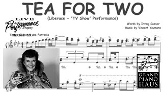 Liberace Plays Tea for Two - Live Performance LX Reproducing Player Piano System