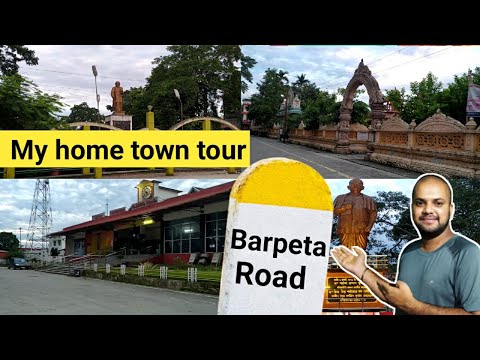 My home town tour ¦¦ Barpeta Road ¦¦ Vlog