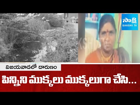 విజయవాడలో దారుణం | Viral Incident Happened In Vijayawada | SakshiTV - SAKSHITV