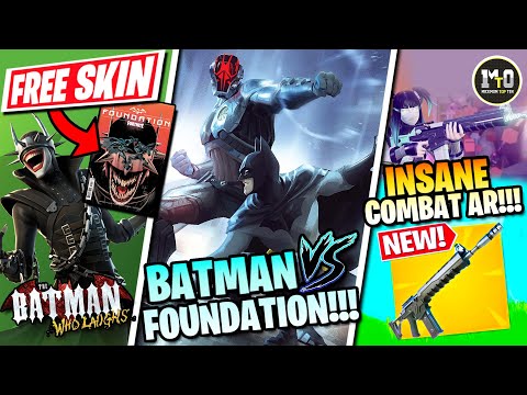 Ο FOUNDATION ΖΕΙ... ΚΑΙ ΘΑ ΠΛΑΚΩΘΕΙ ΜΕ ΤΟΝ BATMAN! 🦇 FREE COMIC SKIN, ΝΕΟ *INSANE* COMBAT AR!!!