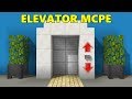 MCPE : CARA MEMBUAT ELEVATOR ATAU LIFT DI MINECRAFT PE | MINECRAFT TUTORIAL REDTONE