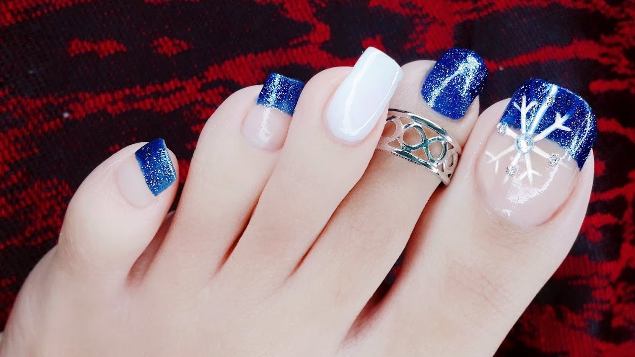 Cute Winter Toe Nail Art - wide 2