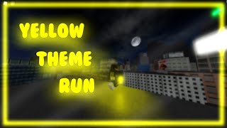 ROBLOX Parkour || Yellow Theme Run