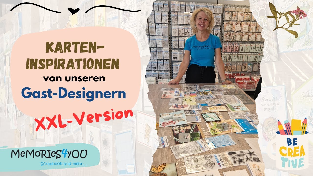 Memories4you - KARTEN von unseren DESIGNERINNEN XXL-Version