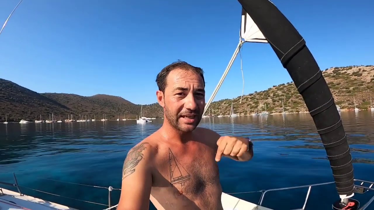 Teknede yalnızken çapam takıldı!