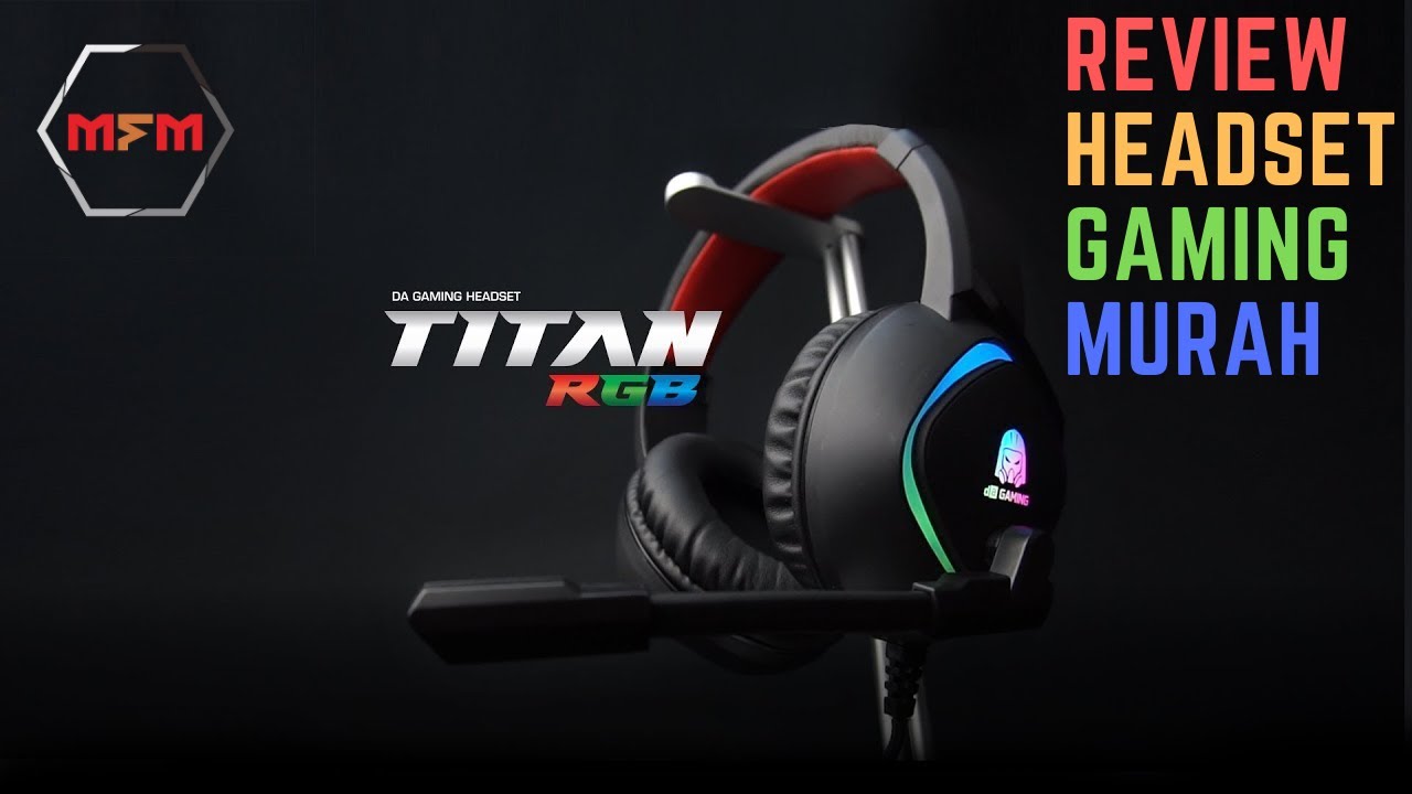 Headphone Gaming  Murah Digital  Alliance  Titan RGB YouTube