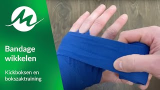 Bandage wikkelen  - Kickboksen en bokszaktraining