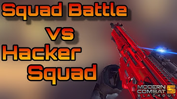 [MC5]Squad Battle:vs Hacker Squad(MC5 official creator member MEHMET is hacker)