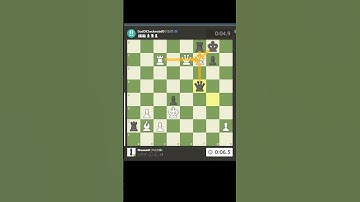 From Sacrificing Knight to Checkmate | Chaotic Chess Bullet Game  #chess #chessgame #checkmate