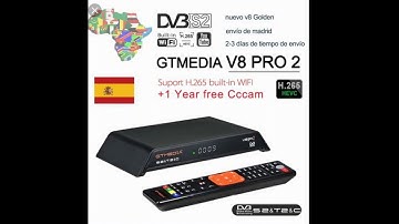 GTMedia V8 Gtmedia V8 pro2 H.265 Full HD Unboxing
