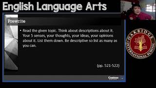 Week 4 4th Qrt ELA 6   Writing a Descriptive Paragraph Net Worth