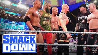 WWE - The Rock, Braun Strowman & Big Show vs. The Undertaker & Kane, Smackdown