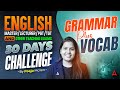 English Grammar + Vocab 30 Days Challenge | Teaching Exams 2026 | By Pooja Mam