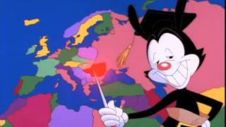 Video thumbnail of "Animaniacs - Yakko's World Song"