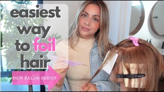 Easiest Way to FOIL for Perfect Blonde Highlights and Balayage by ellebangs 61,001 views 11 months ago 20 minutes