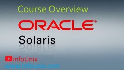 Course Overview - Solaris 11 System Admin Course in Hindi | Solaris Course for Beginners | infoUnix