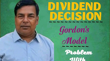 #5(d) Dividend Decision - Gordon