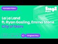 City of stars  la la land ft ryan gosling emma stone karaoke piano