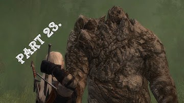 The Witcher. Part 23. Geralt Vs Golem. Golem with The lightning Rod. The Sentry.