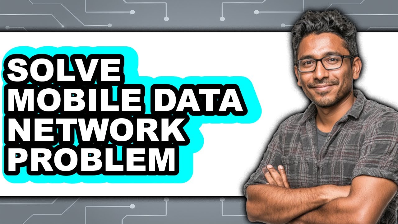 How to Solve Mobile Data Network Problem (only Way) - YouTube