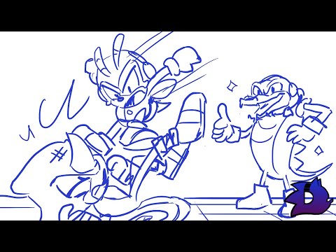 Chaotix Self-Defense - Sonic the Hedgehog Comic Dub